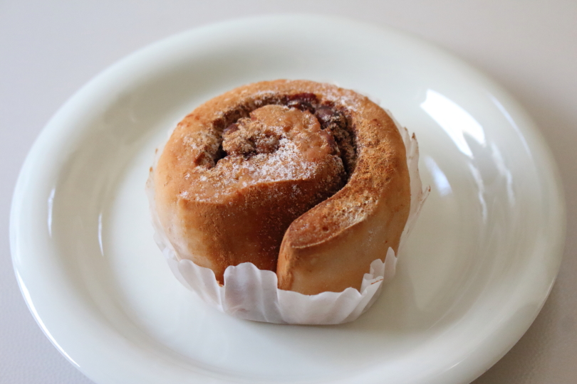 米粉パンのグルテンフリーシナモンロール