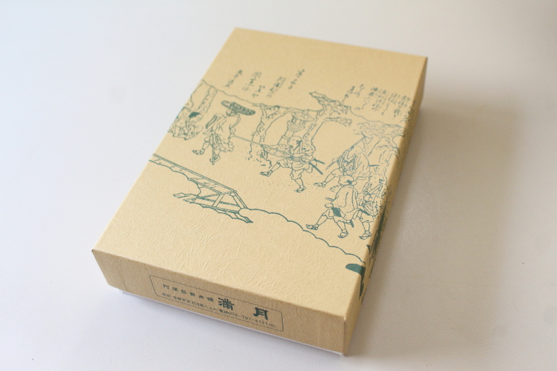 阿闍梨餅の箱