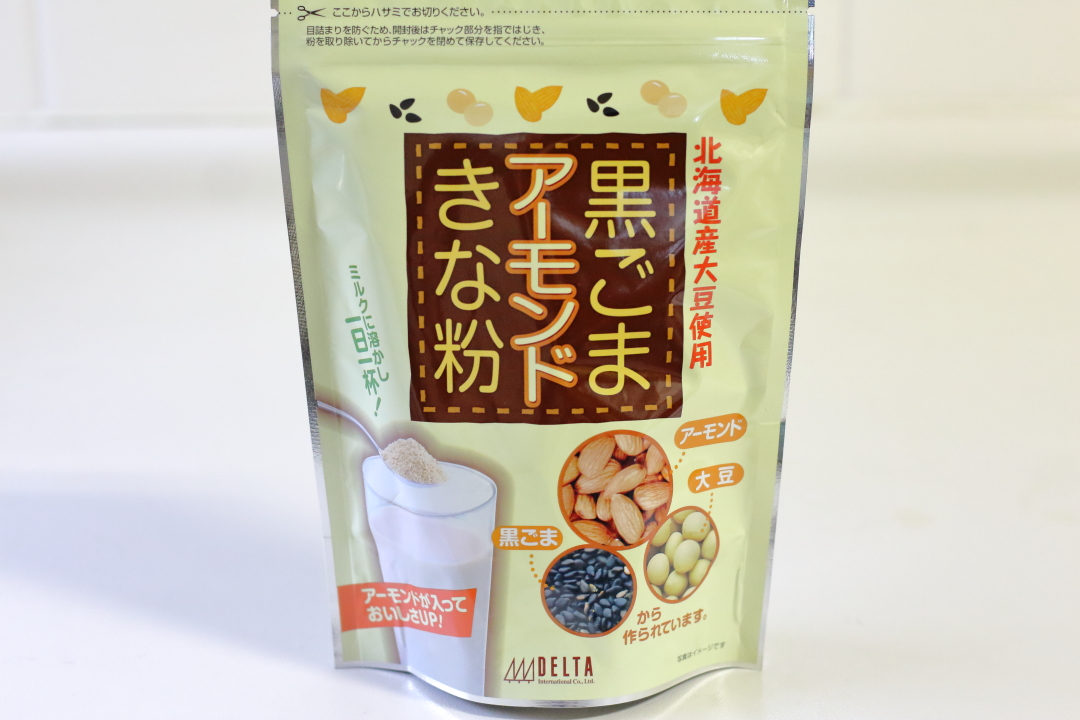 デルタの黒ごまアーモンドきな粉