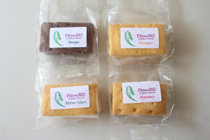 米粉スイーツ専門店「のせ菓楽」のグルテンフリーバターサンド