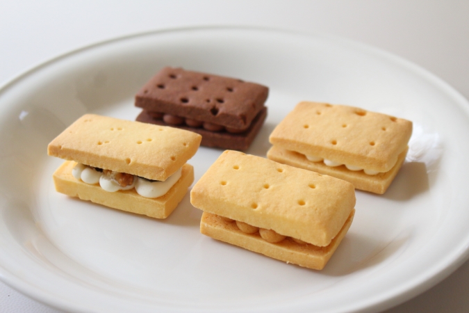 米粉スイーツ専門店「のせ菓楽」のグルテンフリーバターサンド