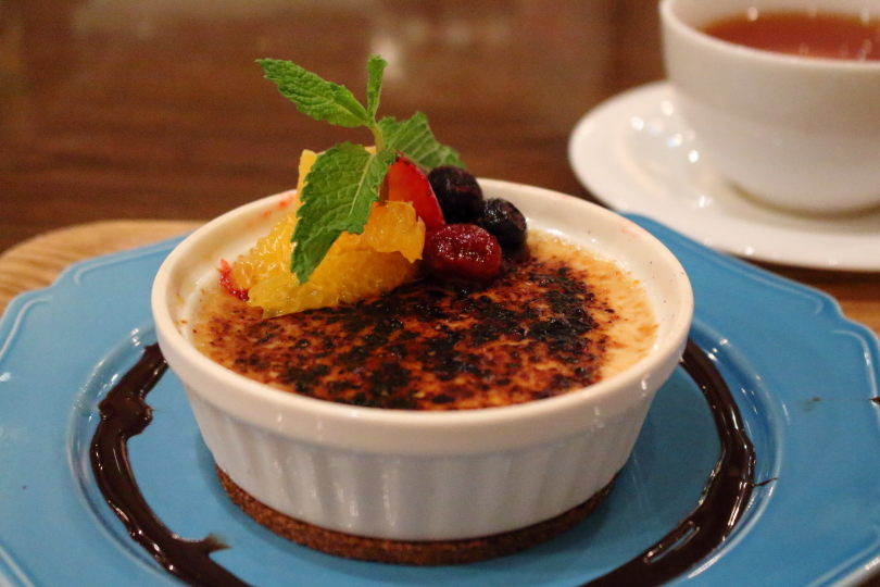 ヴィーガン対応クレームブリュレ