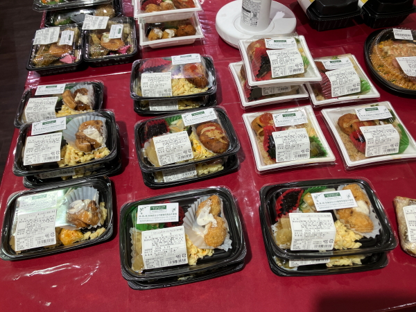 わくわく広場のあさひめ農園八街工房のヴィーガン弁当